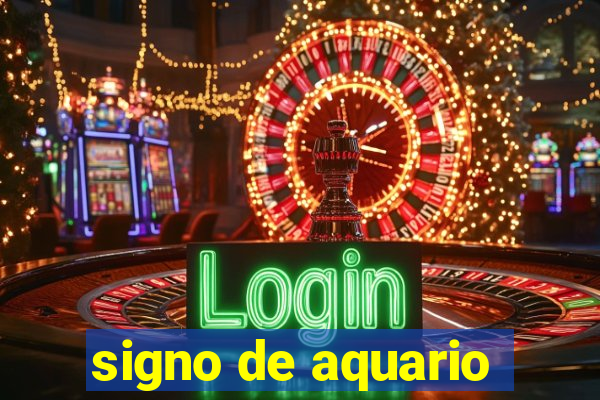 signo de aquario